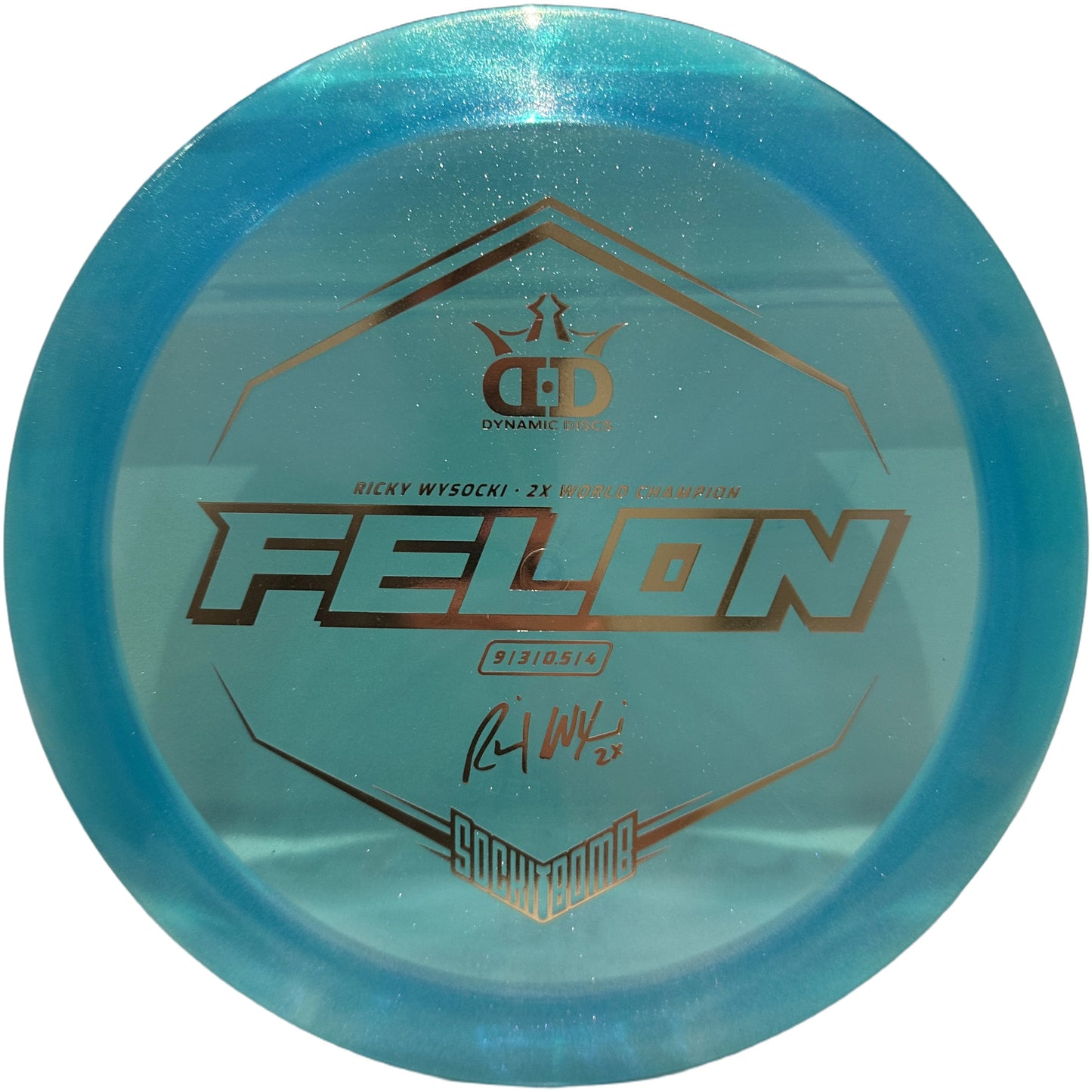 Lucid Ice Glimmer Felon - Ricky Wysocki – Blue