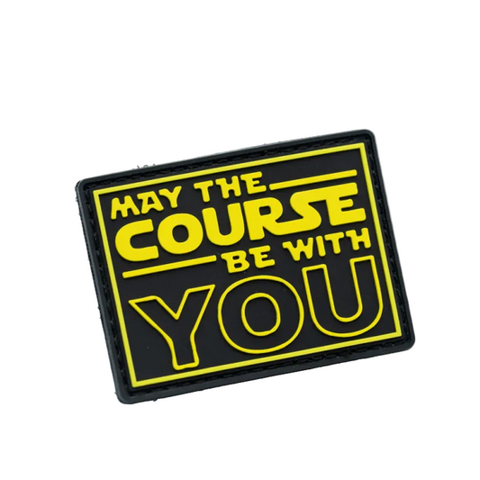 PVC Patch - May The Course Be With You