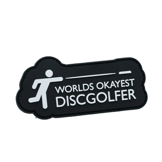 PVC Patch - World's Okayest Disc Golfer